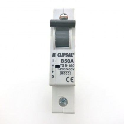 Clipsal TSB-150 B50A B50 50A 50 Amp MCB Circuit Breaker Type B